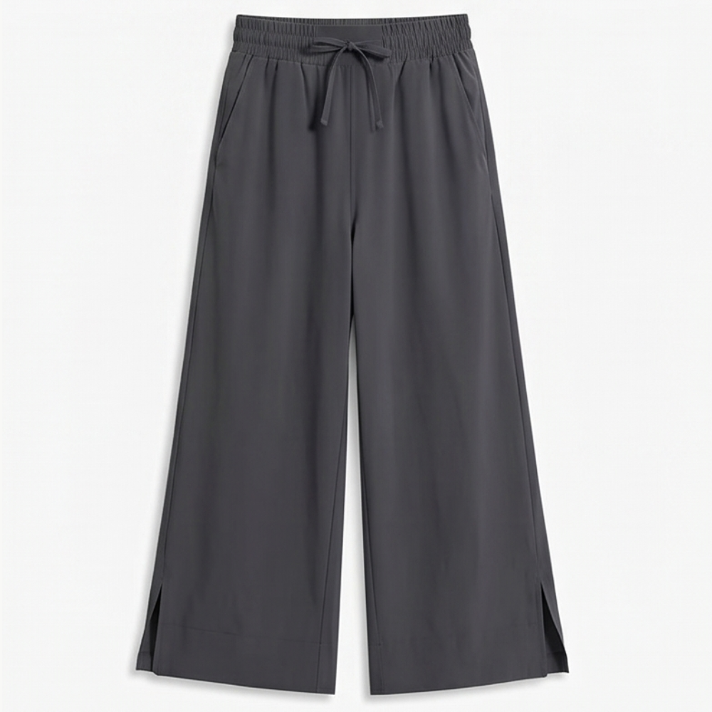 Veluna – Effortless Wide-Leg Crop Pants