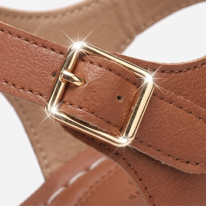 Luna Cushioned Block Heel Sandals for All-Day Wear