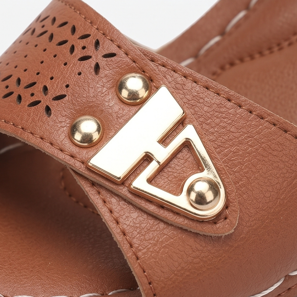 Luna Cushioned Block Heel Sandals for All-Day Wear