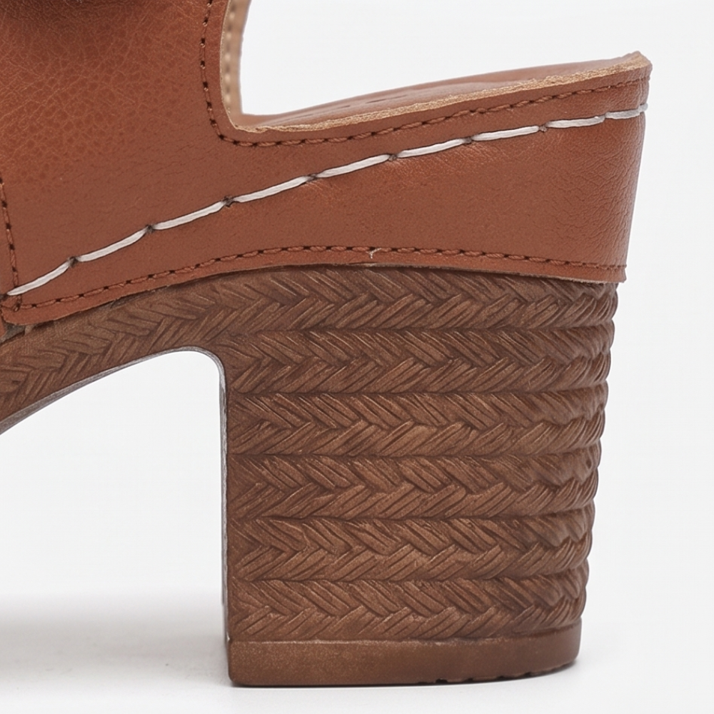 Luna Cushioned Block Heel Sandals for All-Day Wear