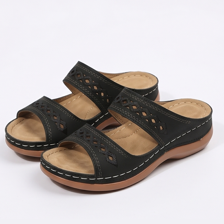 Comfort Lift Orthopedic Wedge Sandals for All-Day Walking