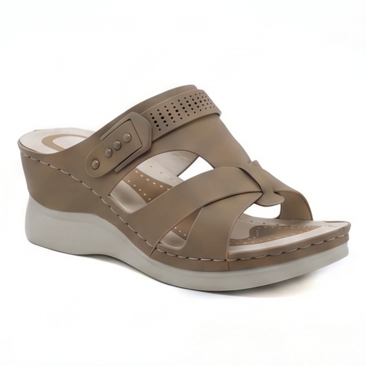 CloudLift – Orthopedic Wedge Sandals for All-Day Comfort
