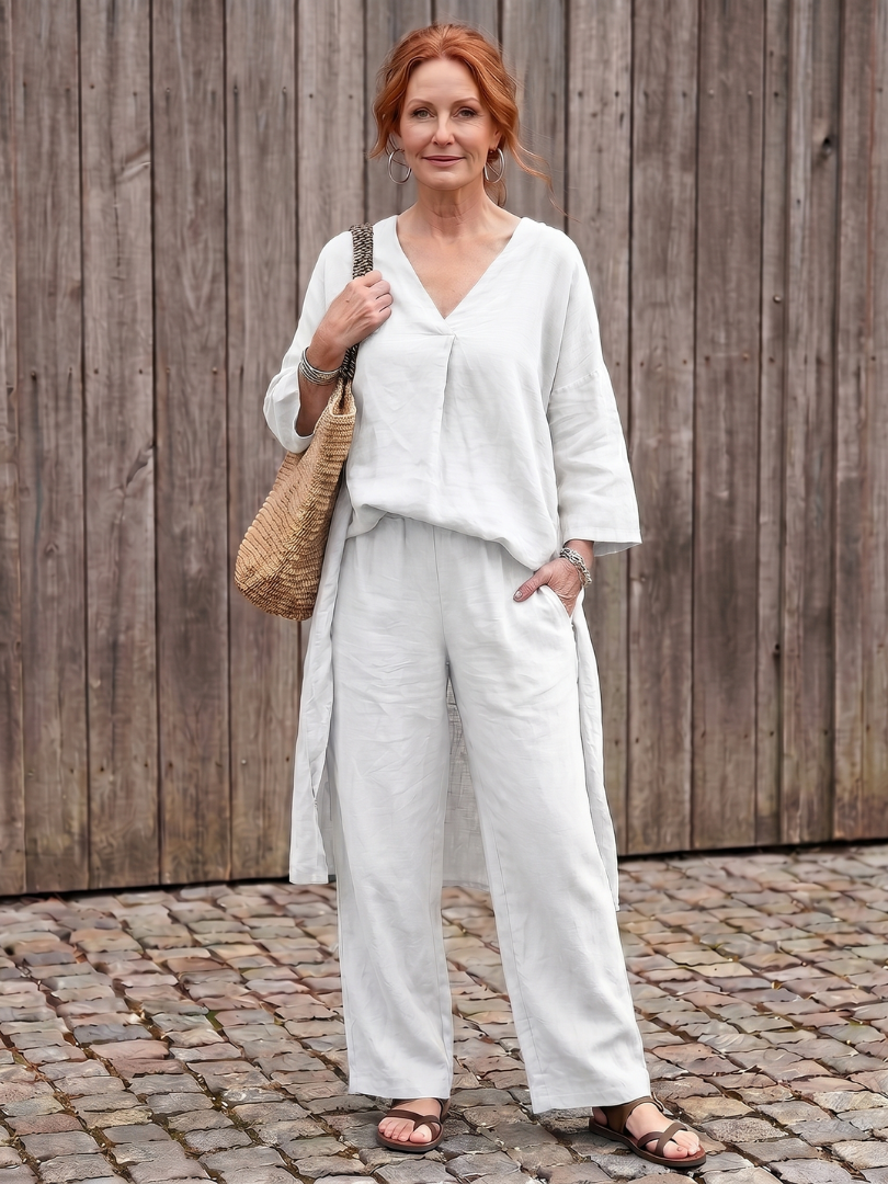 Onyx | Ensemble Tunique Ample et Pantalon Large