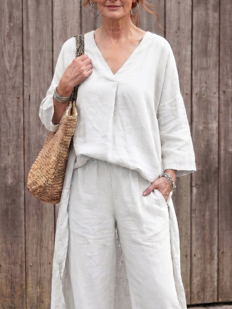 Onyx | Ensemble Tunique Ample et Pantalon Large