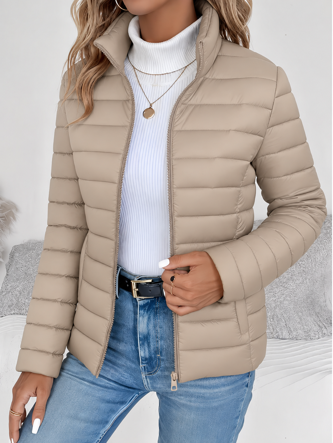 Brianna | Lightweight Quilted Spring Jacket