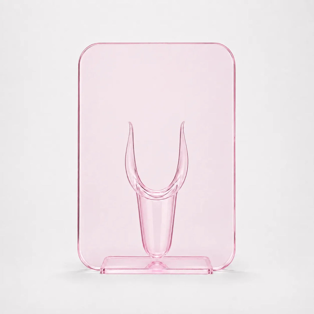 Belavera – Clear Acrylic Frame Vase for Flowers, Modern Picture