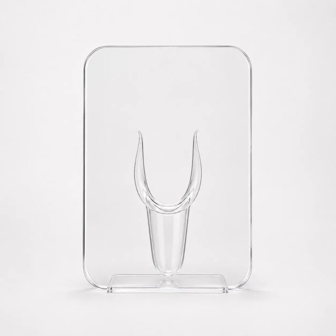 Belavera – Clear Acrylic Frame Vase for Flowers, Modern Picture