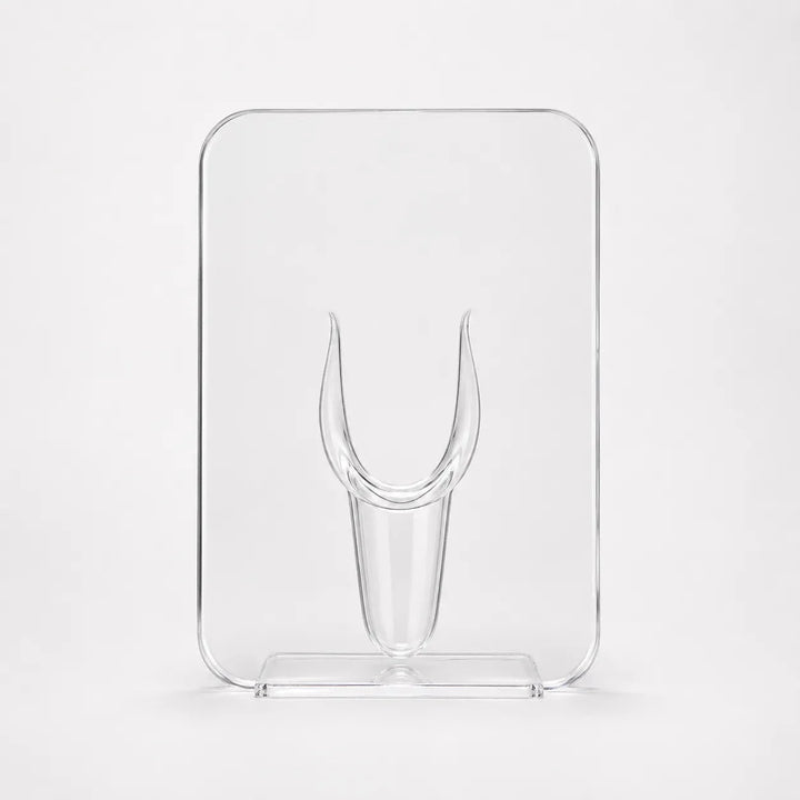 Belavera – Clear Acrylic Frame Vase for Flowers, Modern Picture
