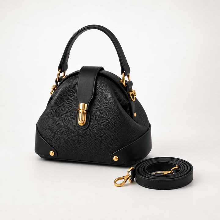 Cola – Two-Tone Leather Handbag for Day to Night