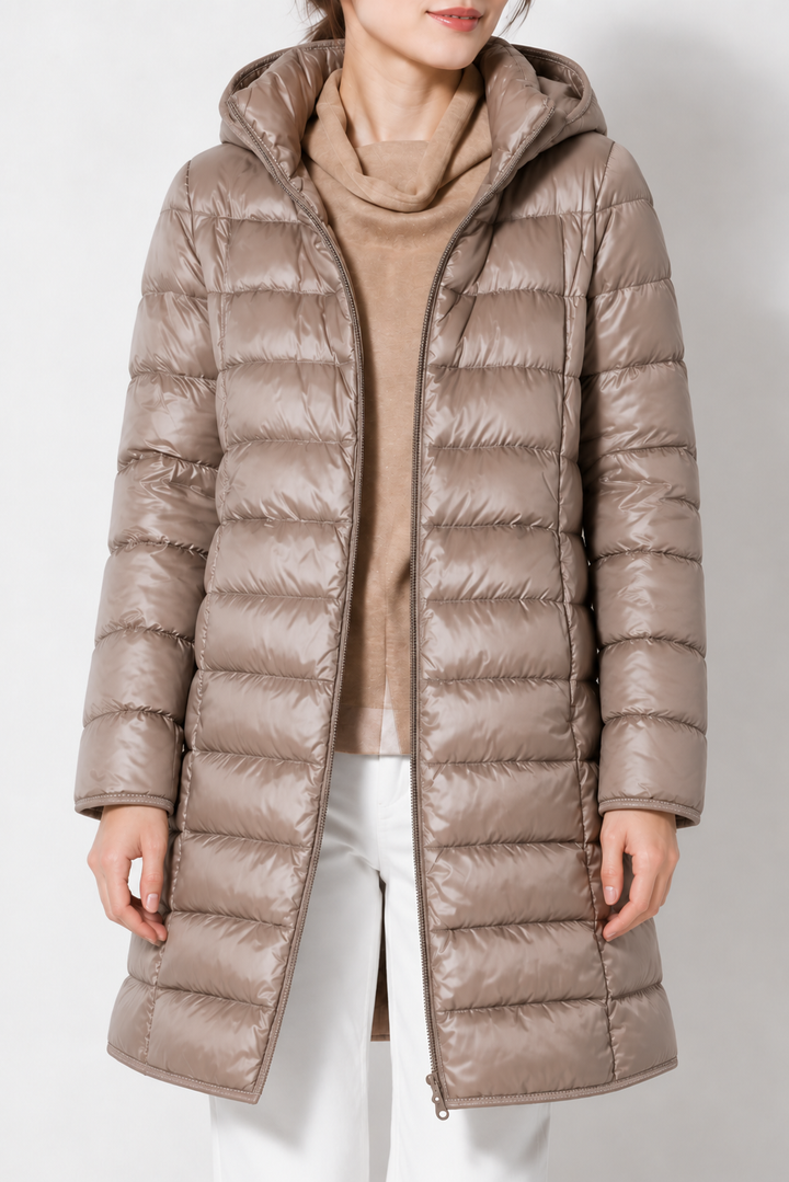 Featherlyte – Detachable-Hood Packable Ultralight Puffer Jacket