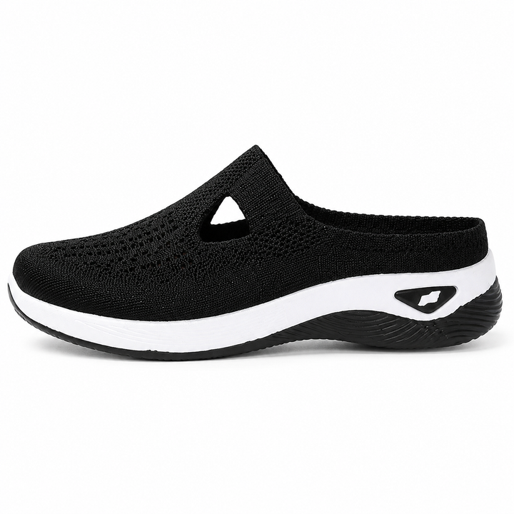 Airessa – Breathable Mesh Slip-On Mules with Cushioned Air Sole