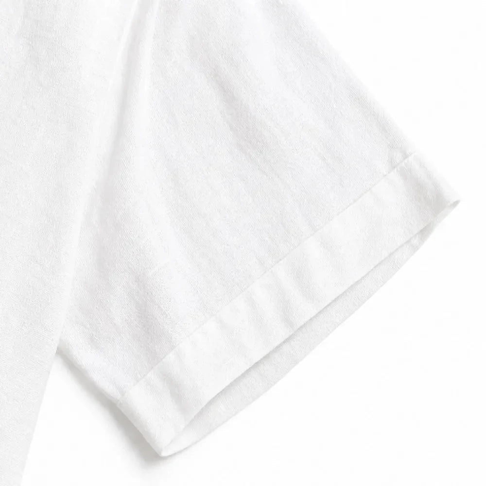 Soléne – Oversized V-Neck Linen-Look Tunic Dress, Breezy Summer Cover-Up