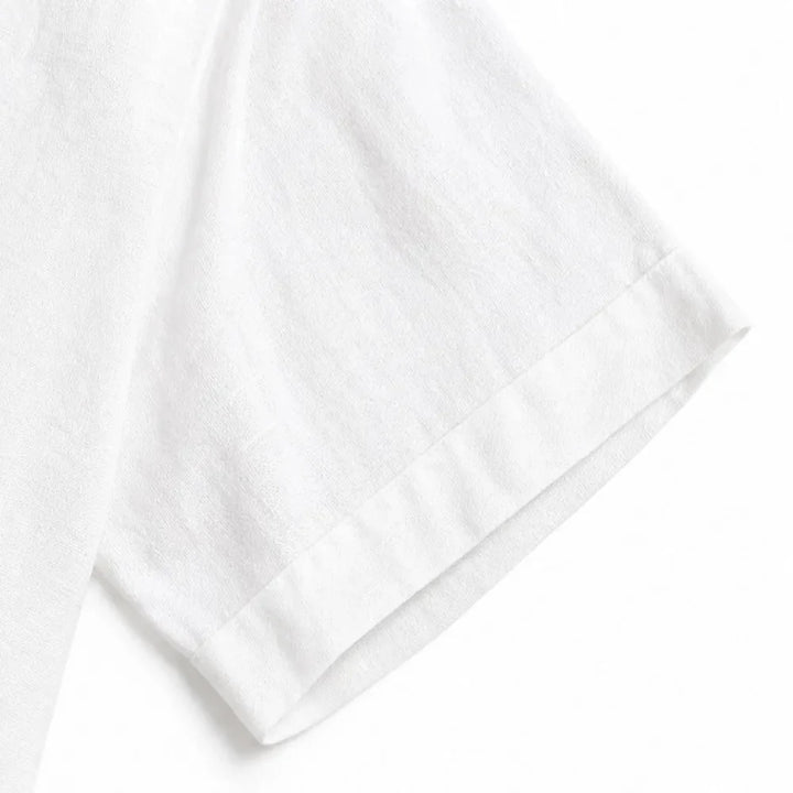 Soléne – Oversized V-Neck Linen-Look Tunic Dress, Breezy Summer Cover-Up