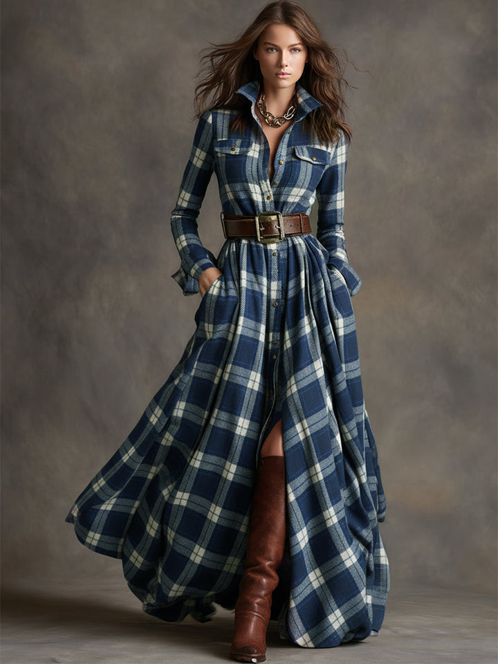Scarlett | Robe chemise ceinturée