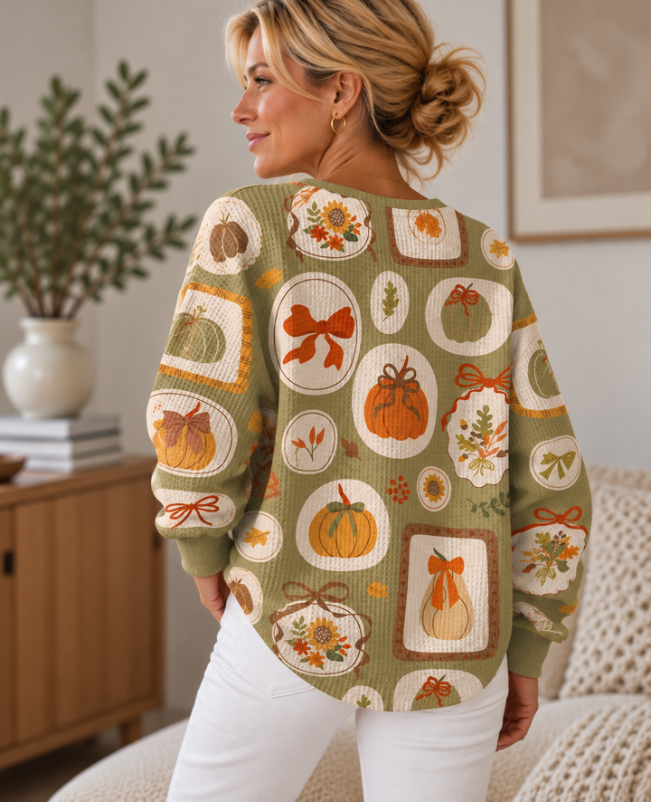 Bows And Pumpkins Sweatshirt