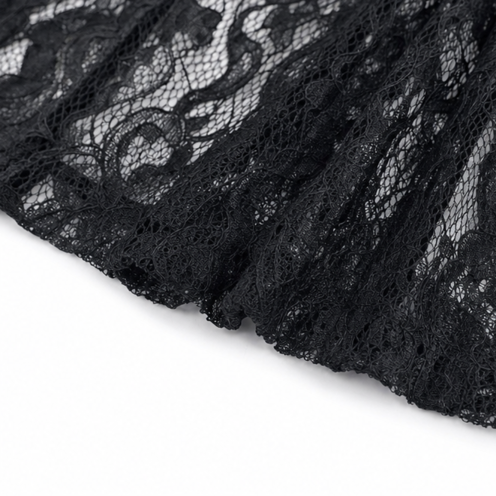 Floral Lace-look Open-Front Blazer for Women