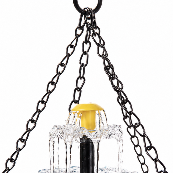 Avelora – Solar Hanging Bird Bath Fountain with Two-Tier Cascade