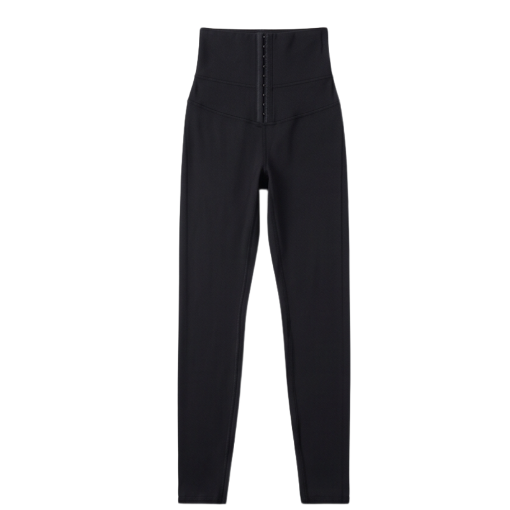 Cinchley – High-Waist Corset Leggings with Adjustable Cinch