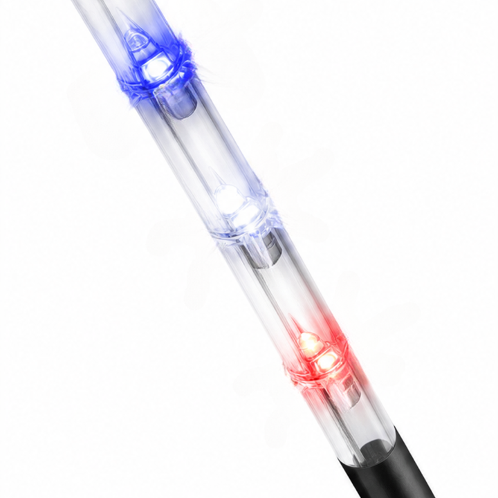 Stargrove – Solar American Flag Light Stakes, 8-Piece Set for 4th of July Walkway &amp; Yard Decor