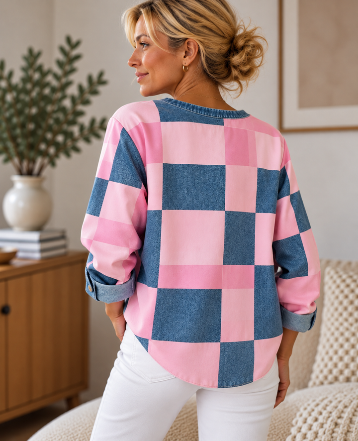 Patchwork Art Sweatshirt