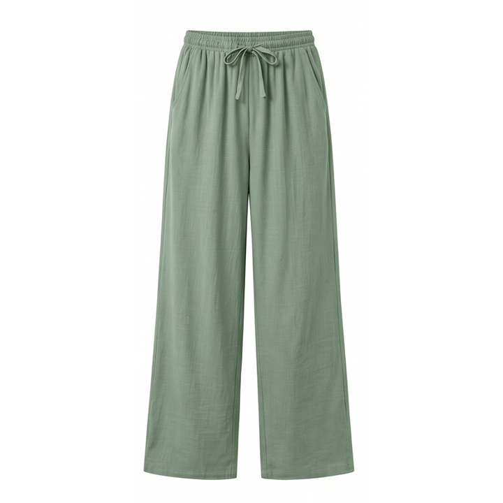 Linavia – Breezy Wide-Leg Pants with Pockets