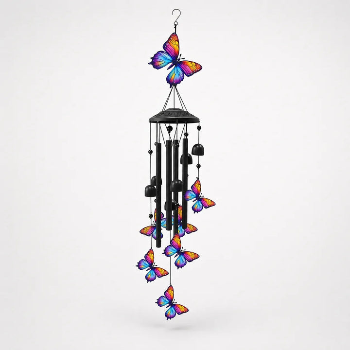Birdsong – Rainbow Hummingbird Wind Chime for Garden, Patio &amp; Porch