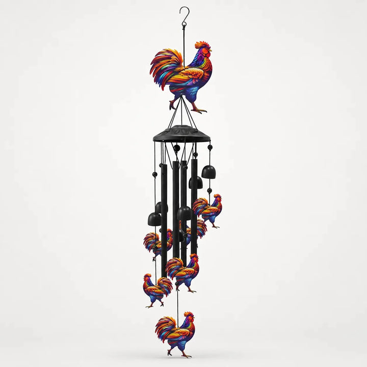 Birdsong – Rainbow Hummingbird Wind Chime for Garden, Patio &amp; Porch