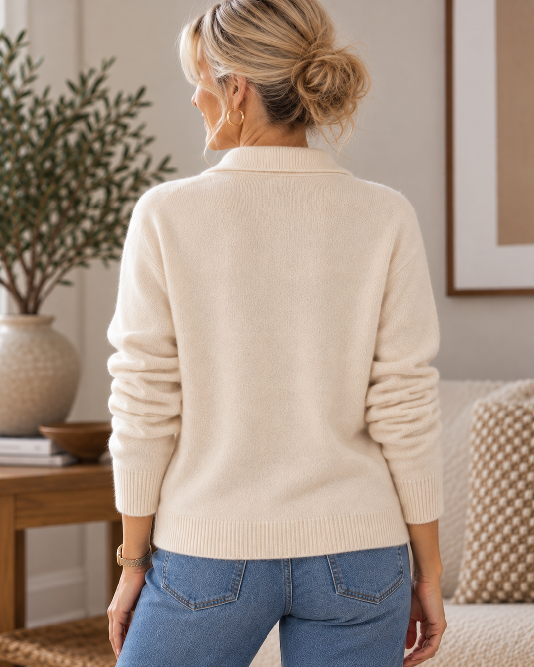 Retro-Style Cardigan