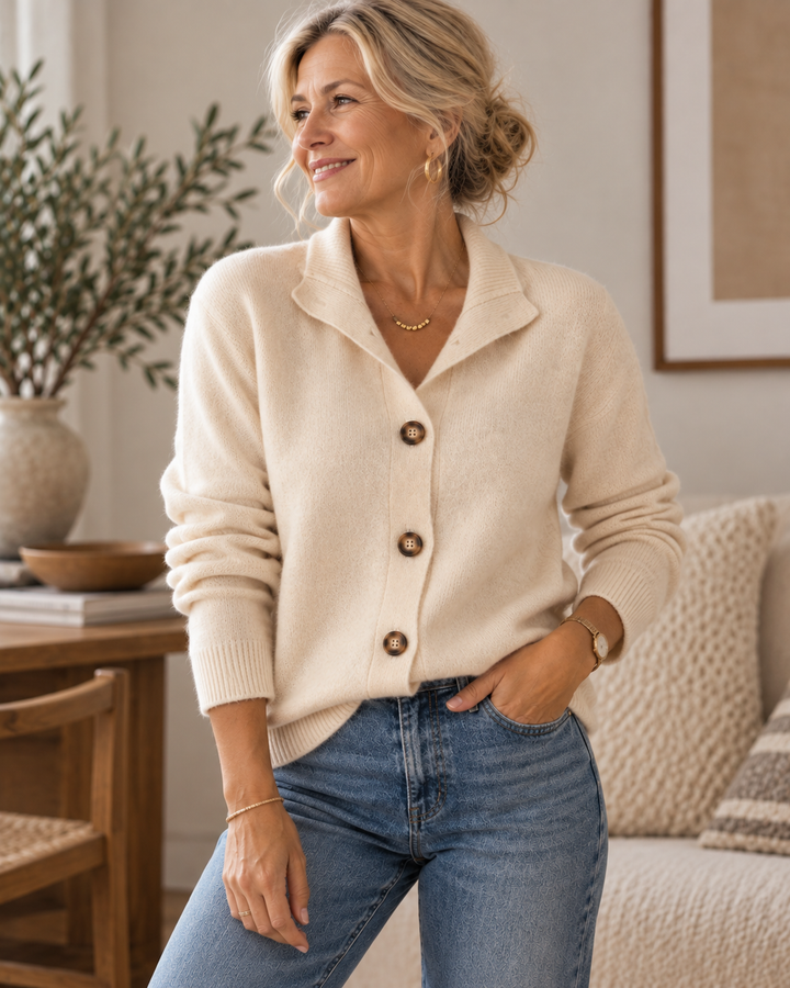 Retro-Style Cardigan