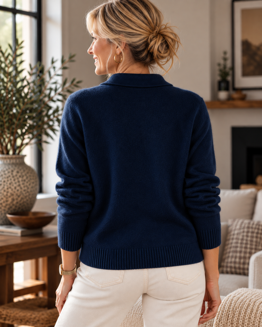 Retro-Style Cardigan