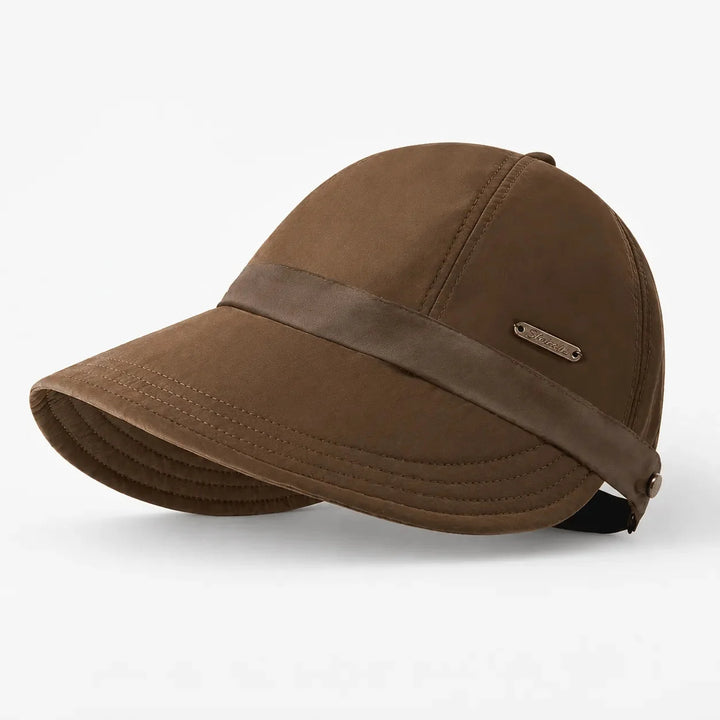 Solene – Foldable Wide-Brim Sun Hat with UPF 50+ and Adjustable Strap