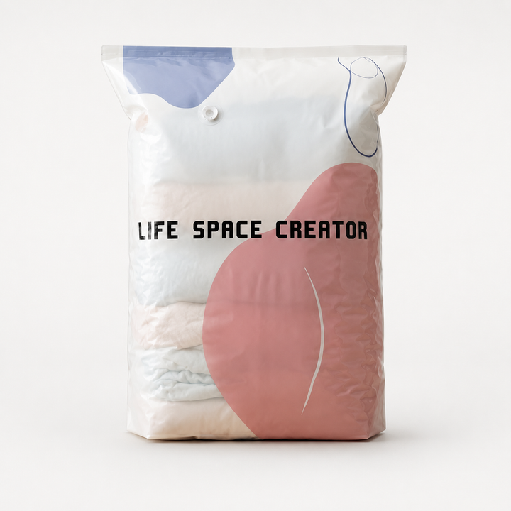 Spacenest – No-Pump 3D Vacuum Storage Bags for Closet &amp; Bedding (2-pack)