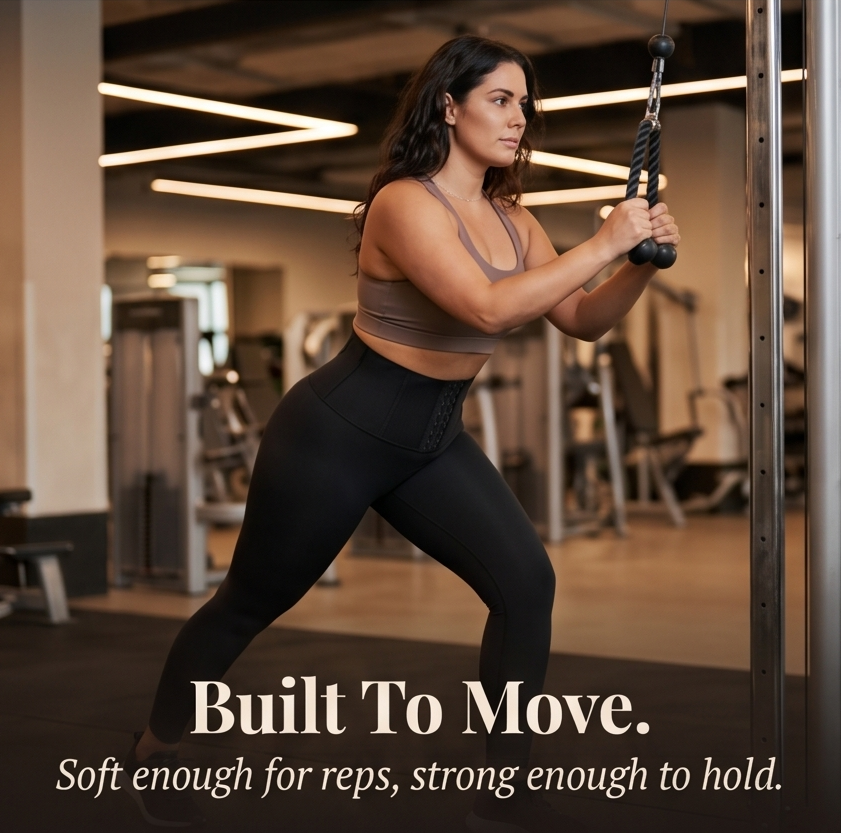 Cinchley – High-Waist Corset Leggings with Adjustable Cinch