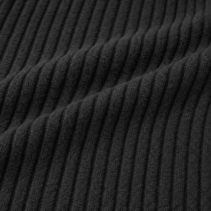 Ribwell – Brushed Ribbed Knit Wide-Leg Pants