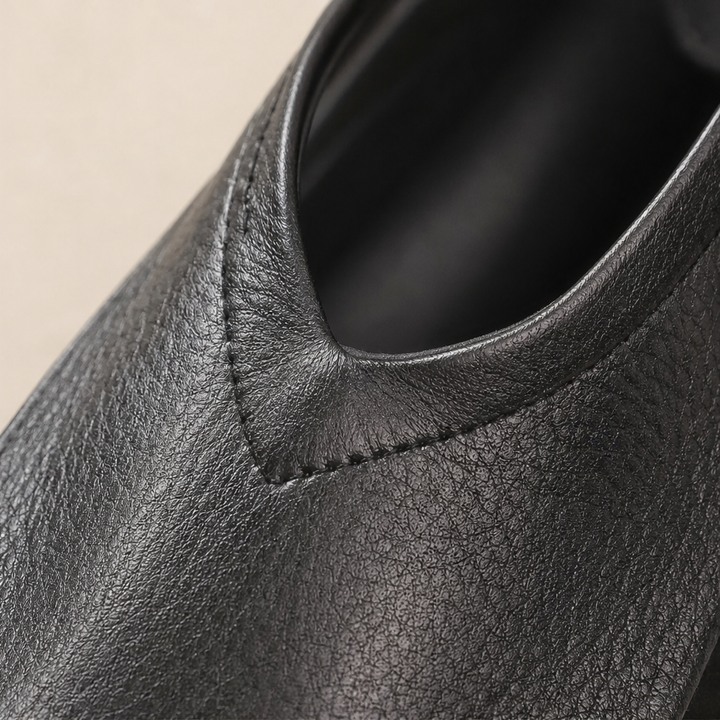 Wearbella – Lug Sole Slingback Loafer Flats