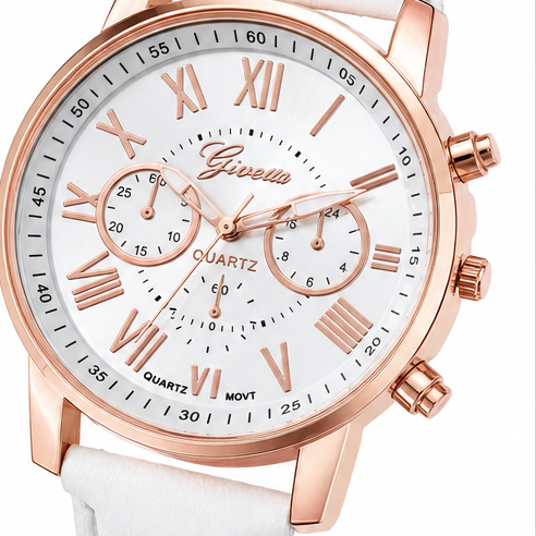 Fivella – Heart Dial 5-Piece Watch &amp; Jewelry Set