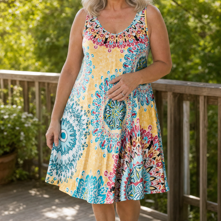 Solenya – Flowy A-Line Sundress