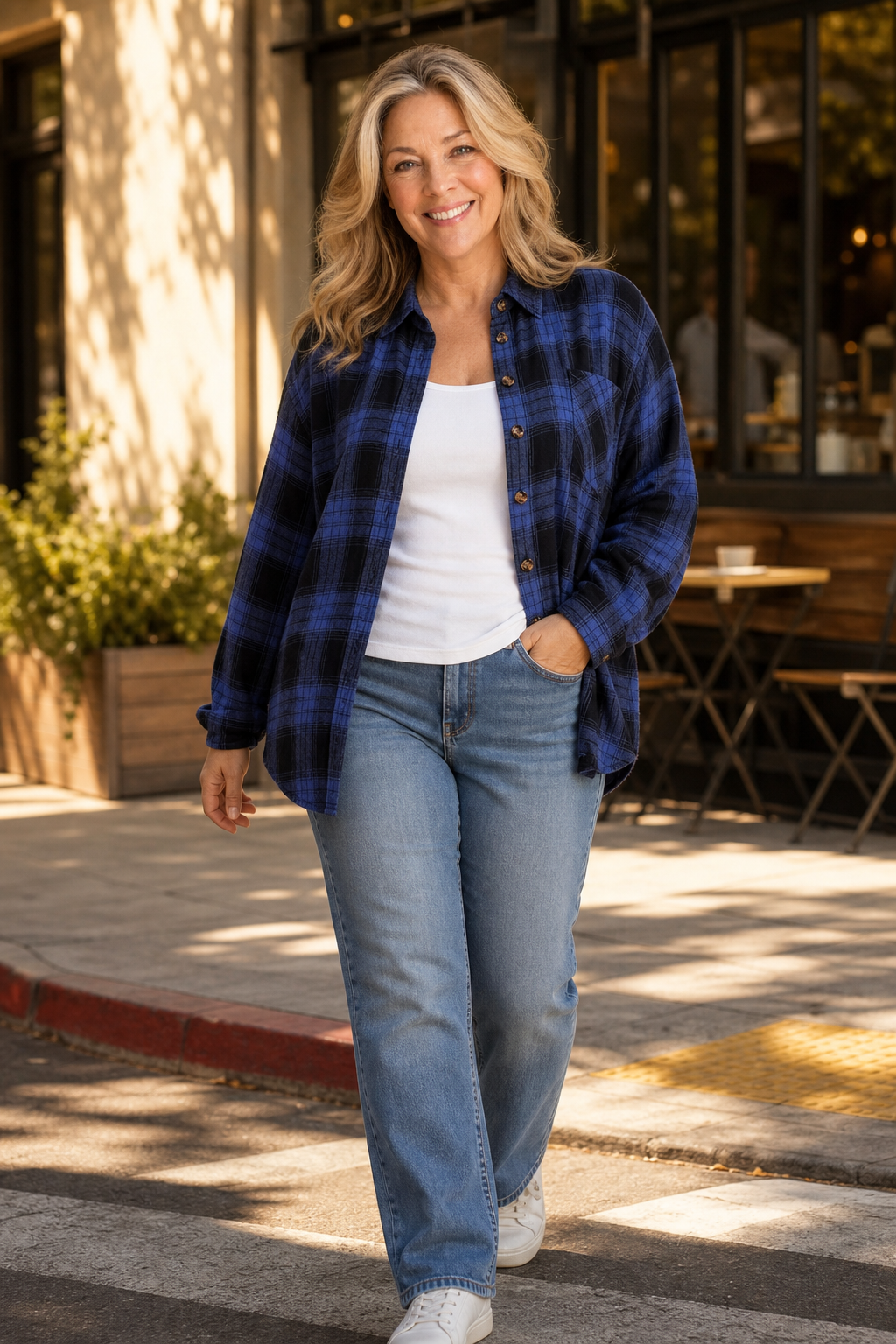 Overshirt &amp; Co – Oversized Buffalo Plaid Flannel Shacket