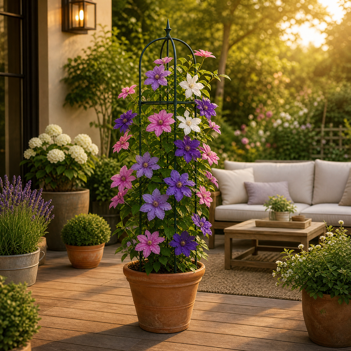 Floretta - Garden Obelisk Trellis for Climbing Plants