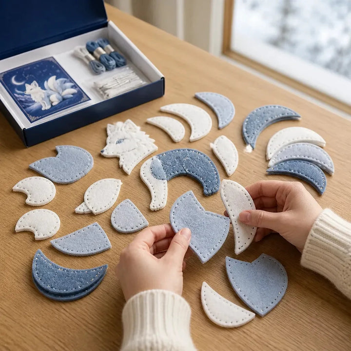 Stitchling – Winter Guardian DIY Felt Sewing Kit for Beginners