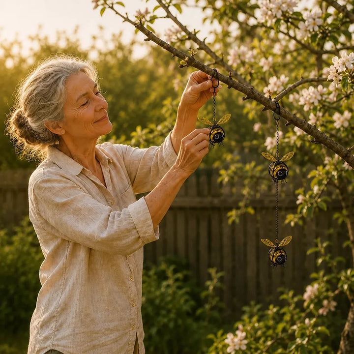 Beeloom – Solar Hanging Bee Lamp for Garden