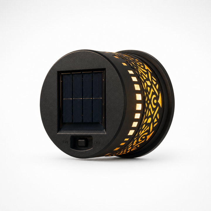 Lumara – Solar Mandala Wall Light Outdoor Garden Fence Projector