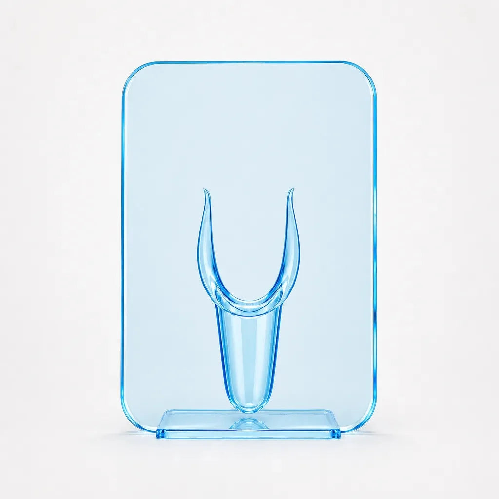 Belavera – Clear Acrylic Frame Vase for Flowers, Modern Picture