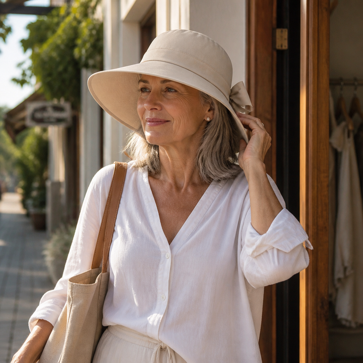 Wearbella – Packable Wide Brim Sun Hat