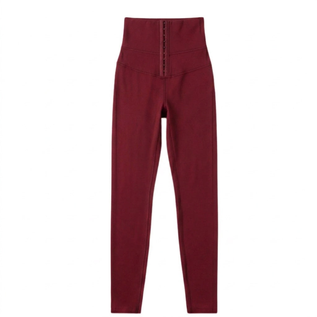 Cinchley – High-Waist Corset Leggings with Adjustable Cinch