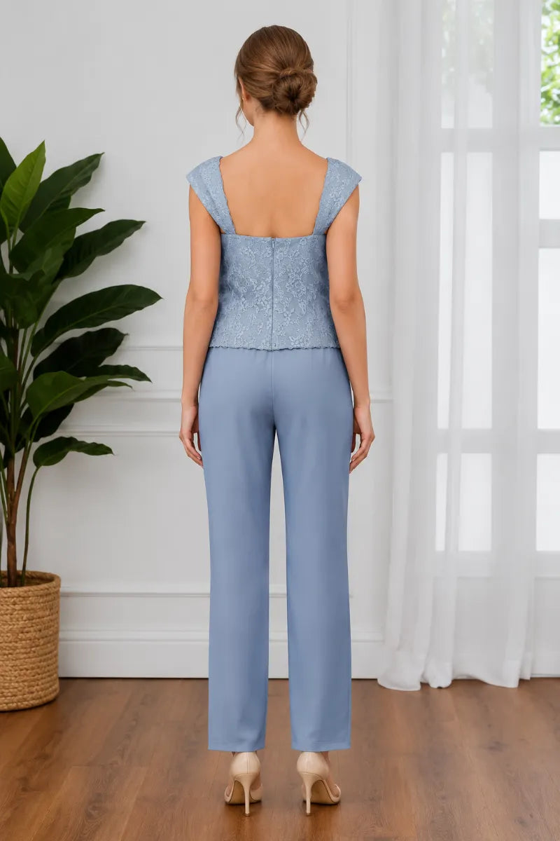Tailleur-pantalon de cérémonie 3 pièces élégant