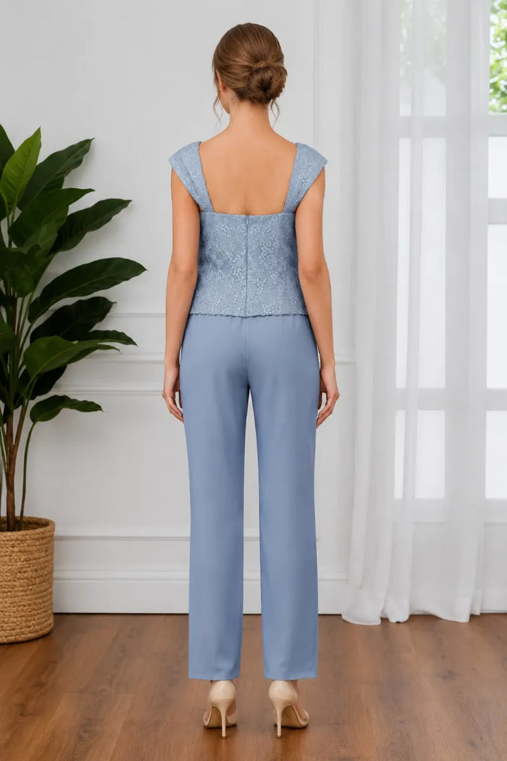 Tailleur-pantalon de cérémonie 3 pièces élégant