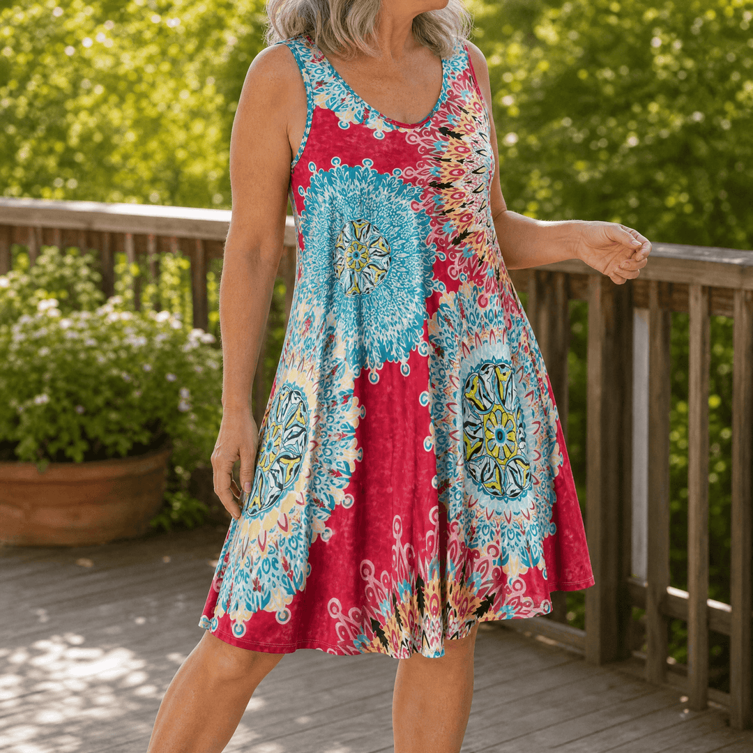 Solenya – Flowy A-Line Sundress