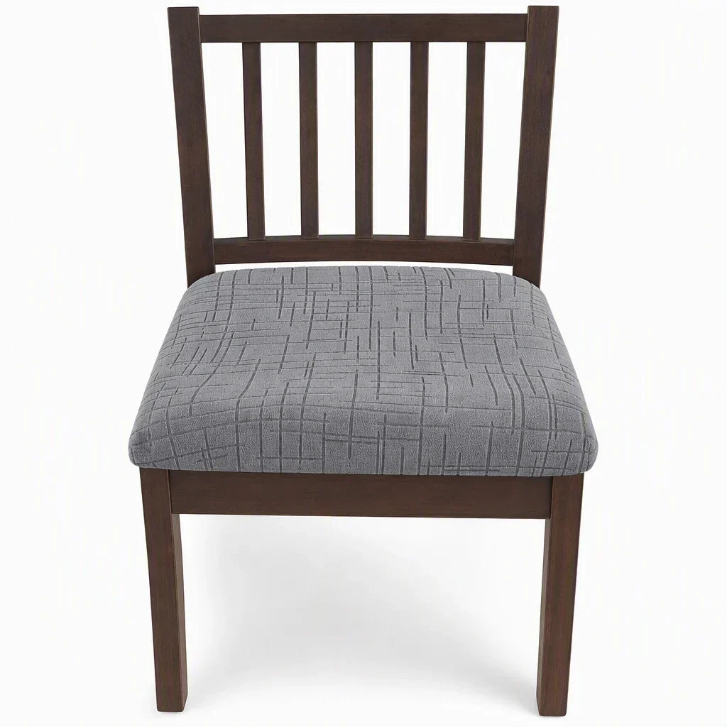 Snugseat – Tieless Stretch Jacquard Dining Chair Cover