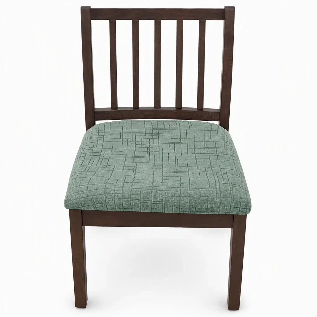 Snugseat – Tieless Stretch Jacquard Dining Chair Cover